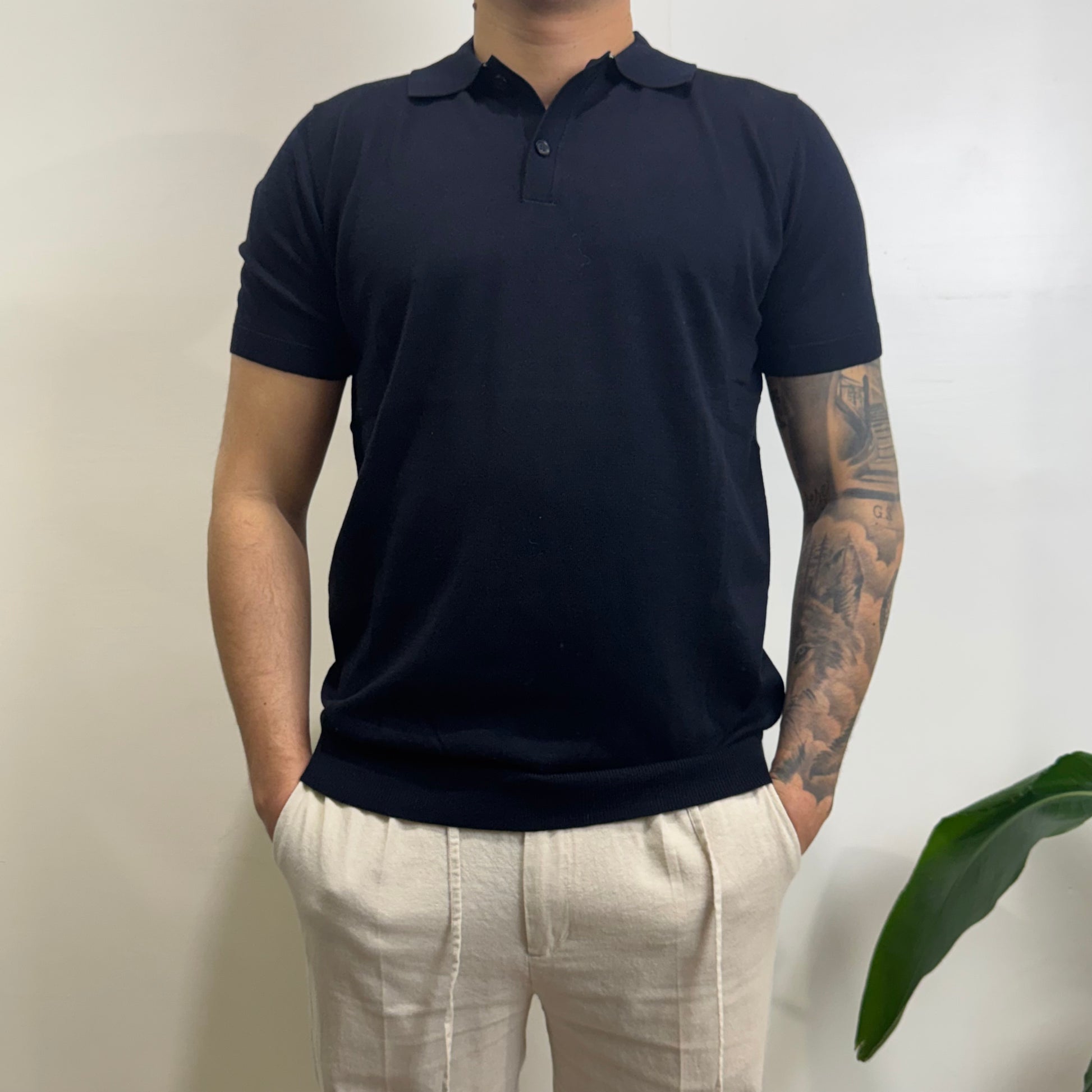 Polo bottoni Hamaki-ho