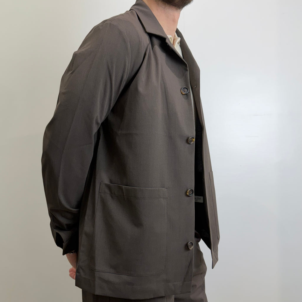 Overshirt fresco lana Alley Docks