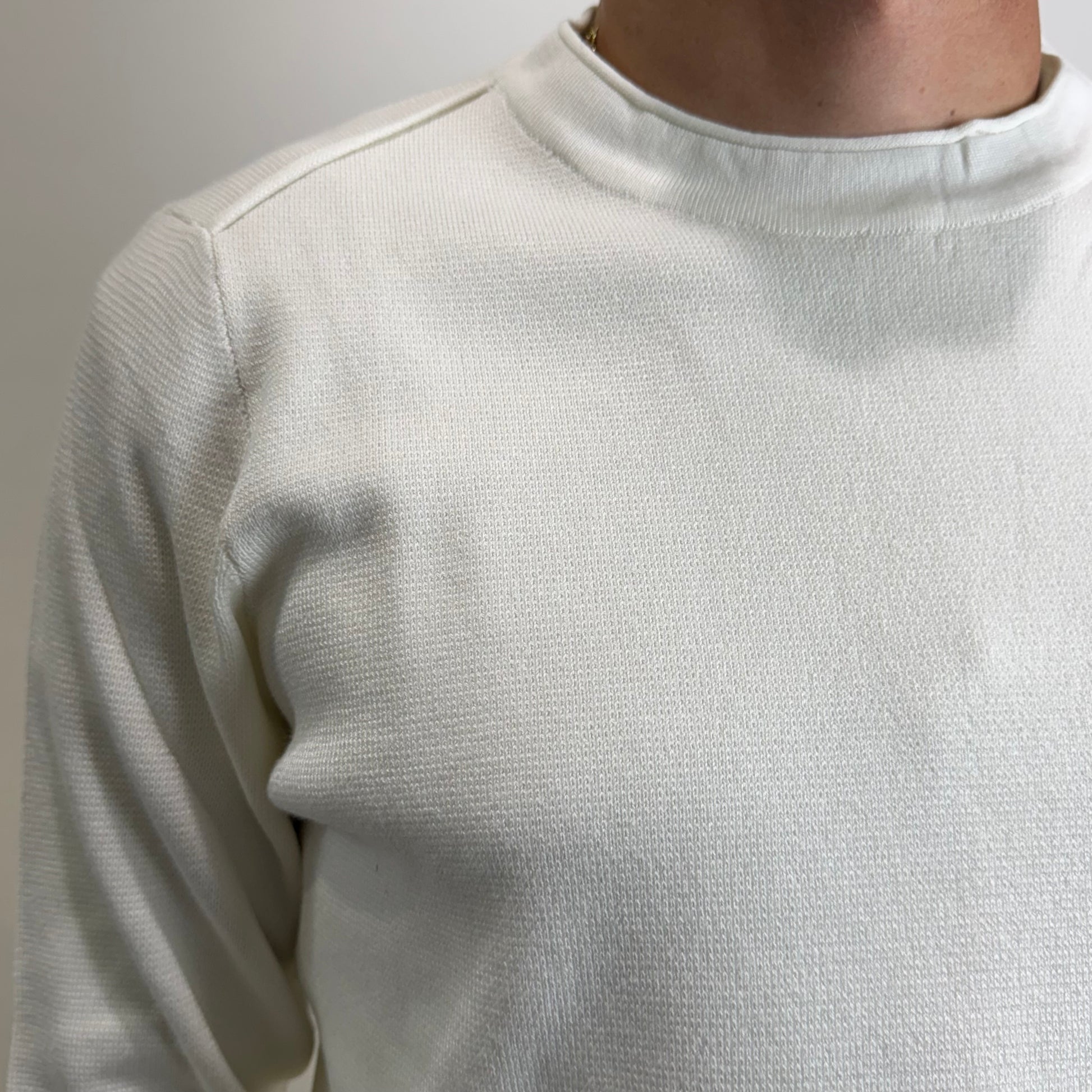 Girocollo taglio vivo hamaki-ho