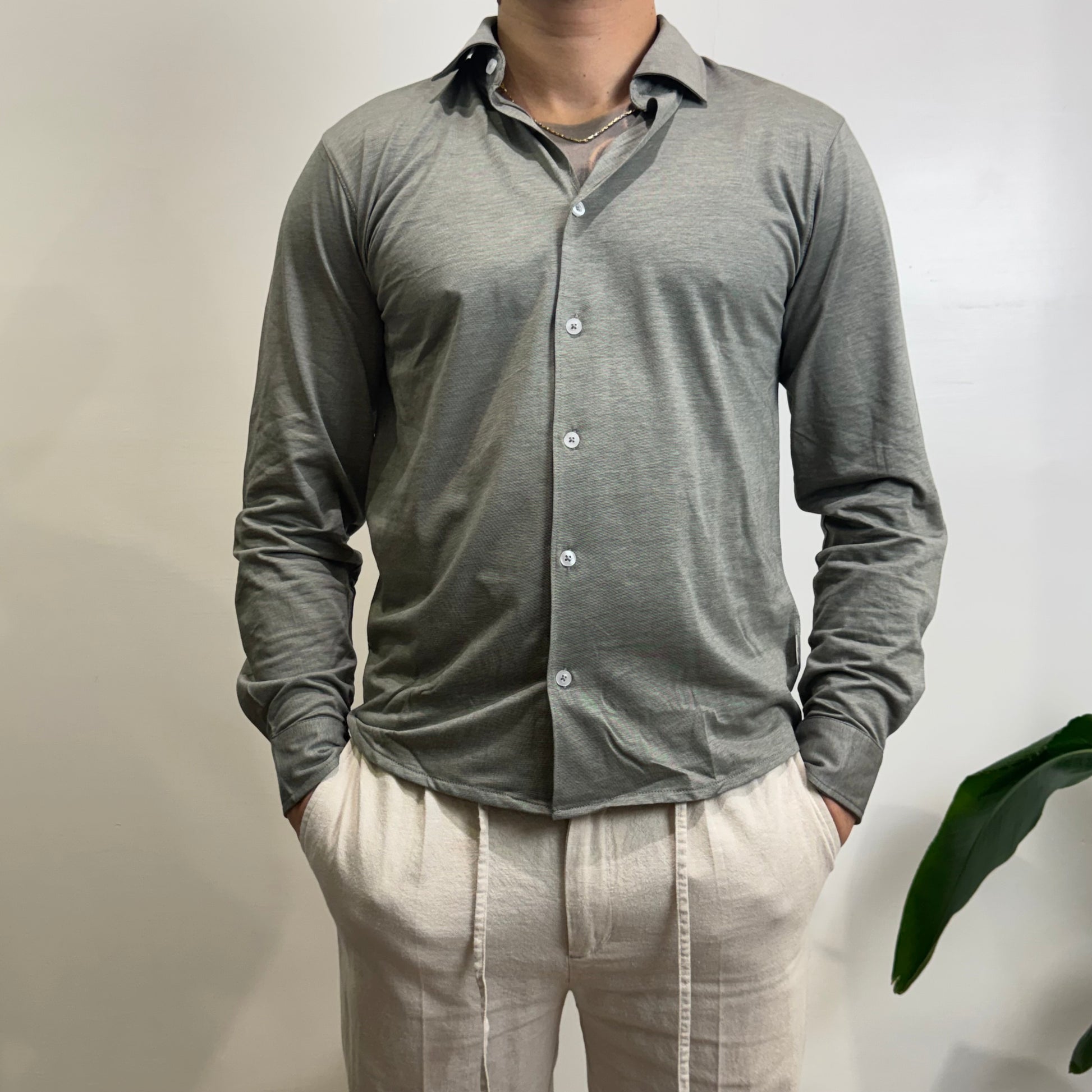 Camicia soft cotton Hamaki-ho