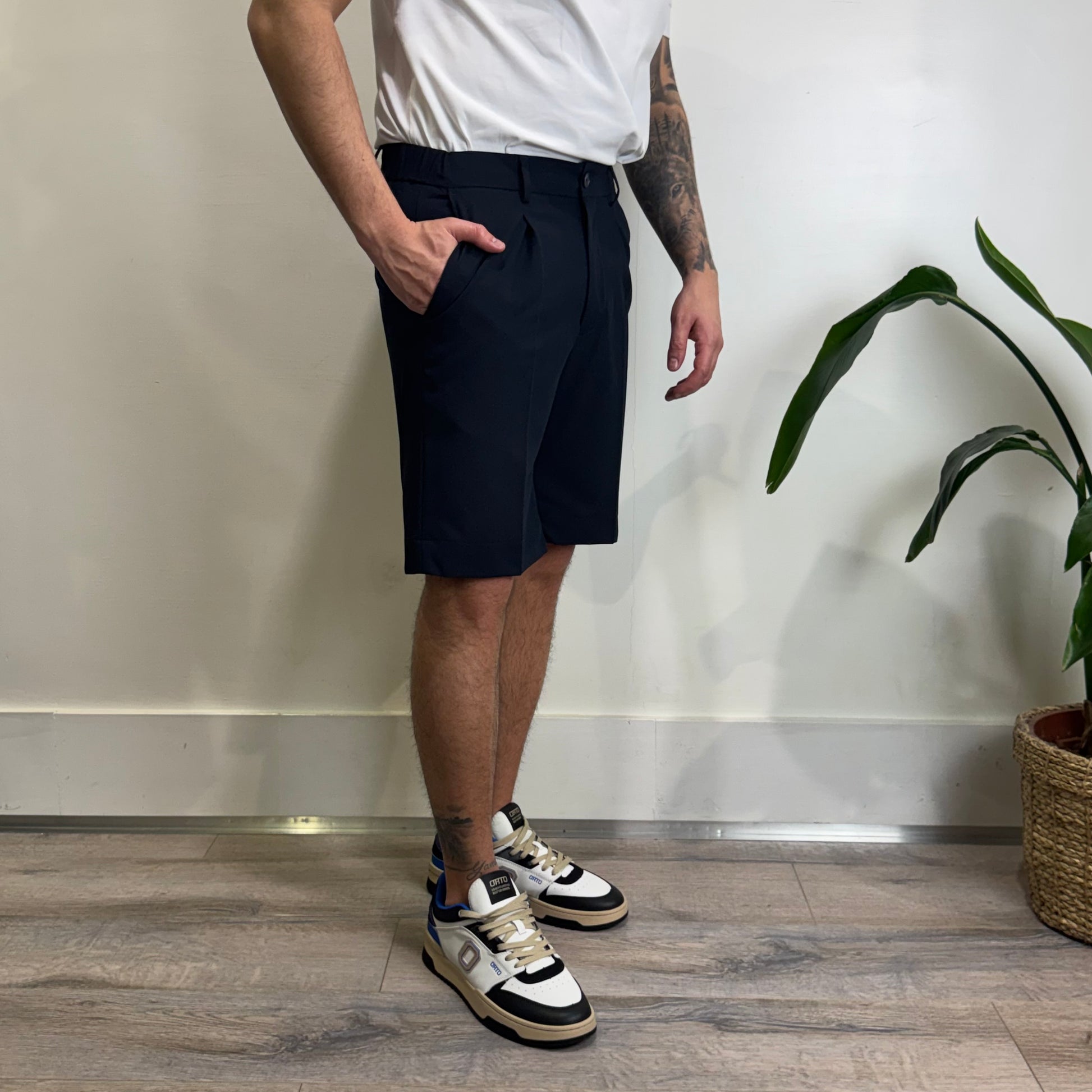 Shorts elegant Hamaki-ho