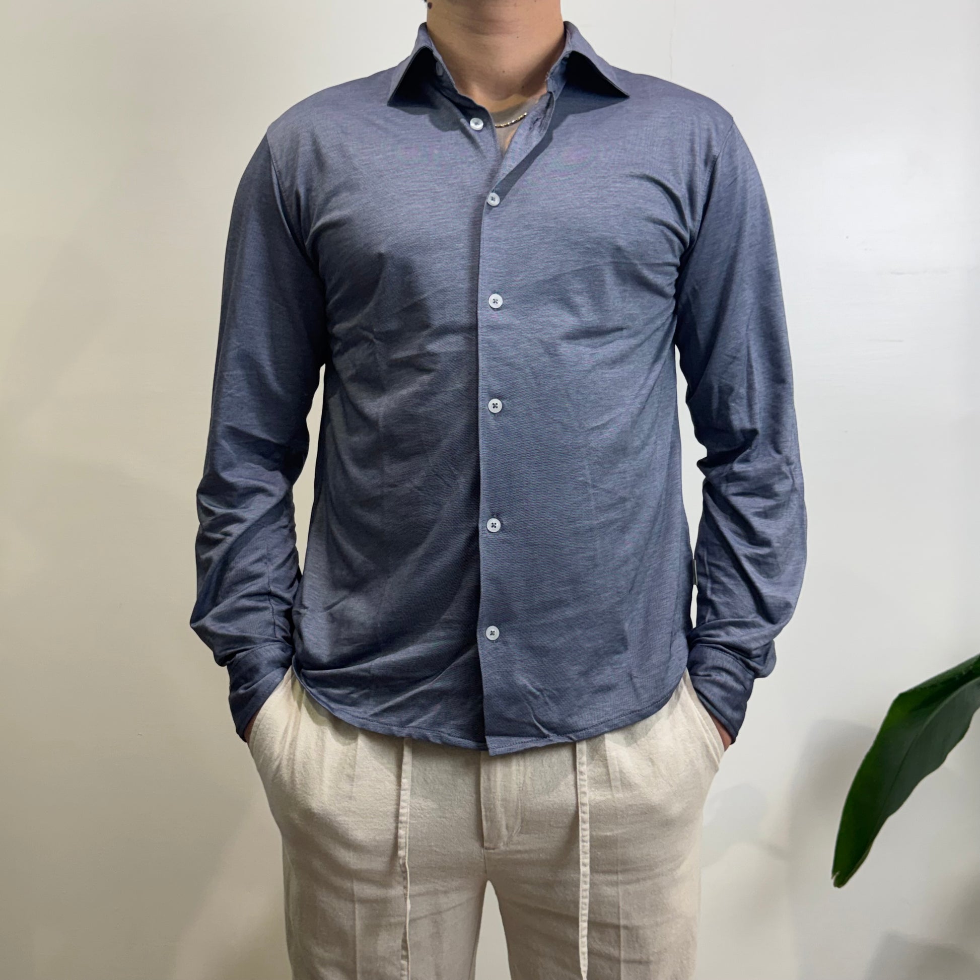 Camicia soft cotton Hamaki-ho