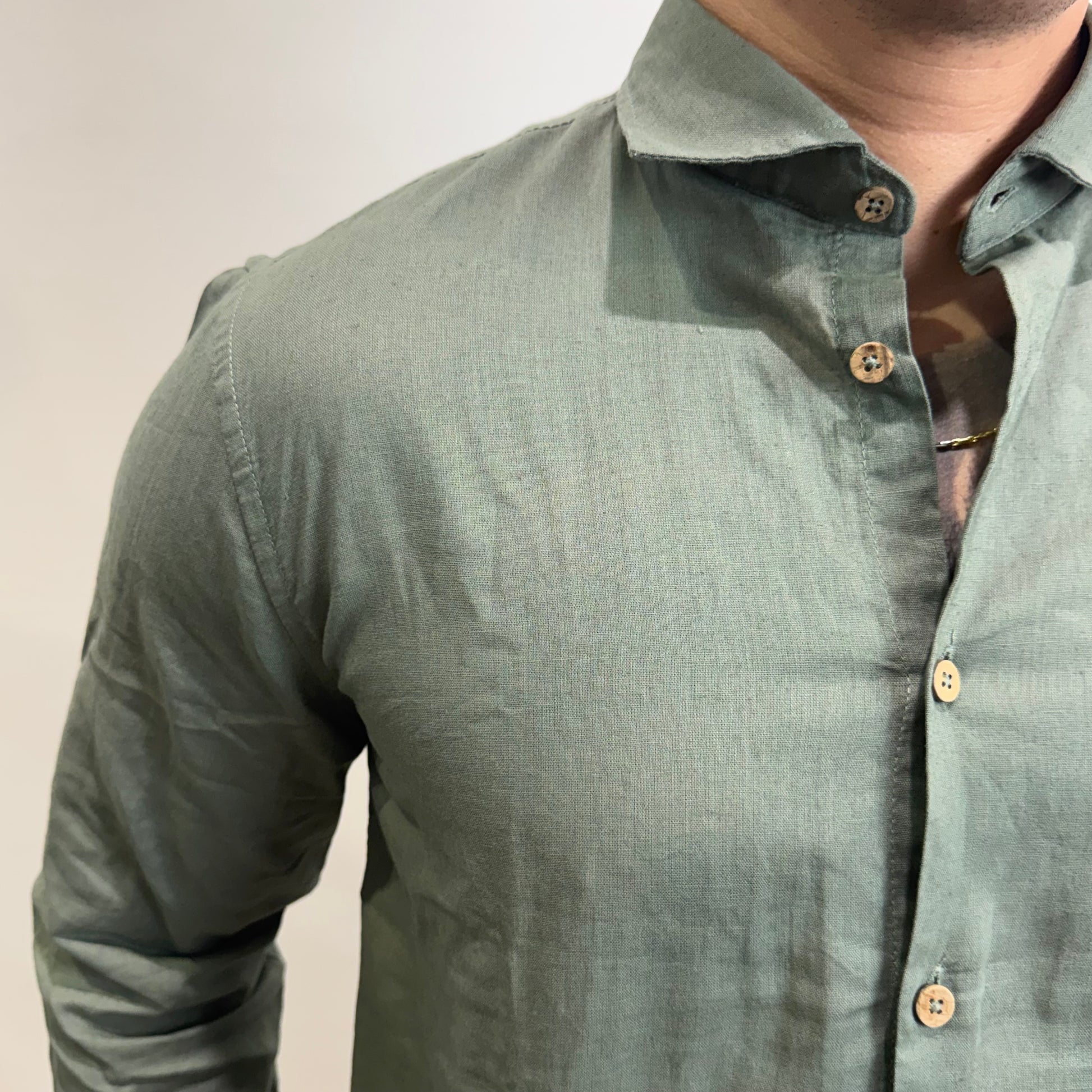 Camicia Lino Hamaki-ho
