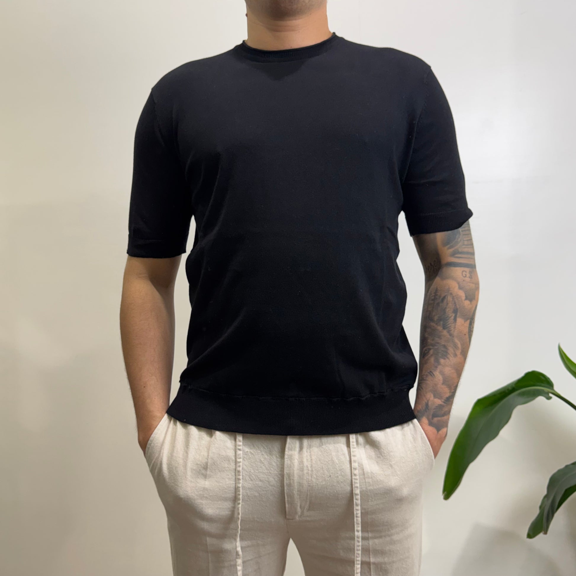Maglia girocollo Hamaki-ho