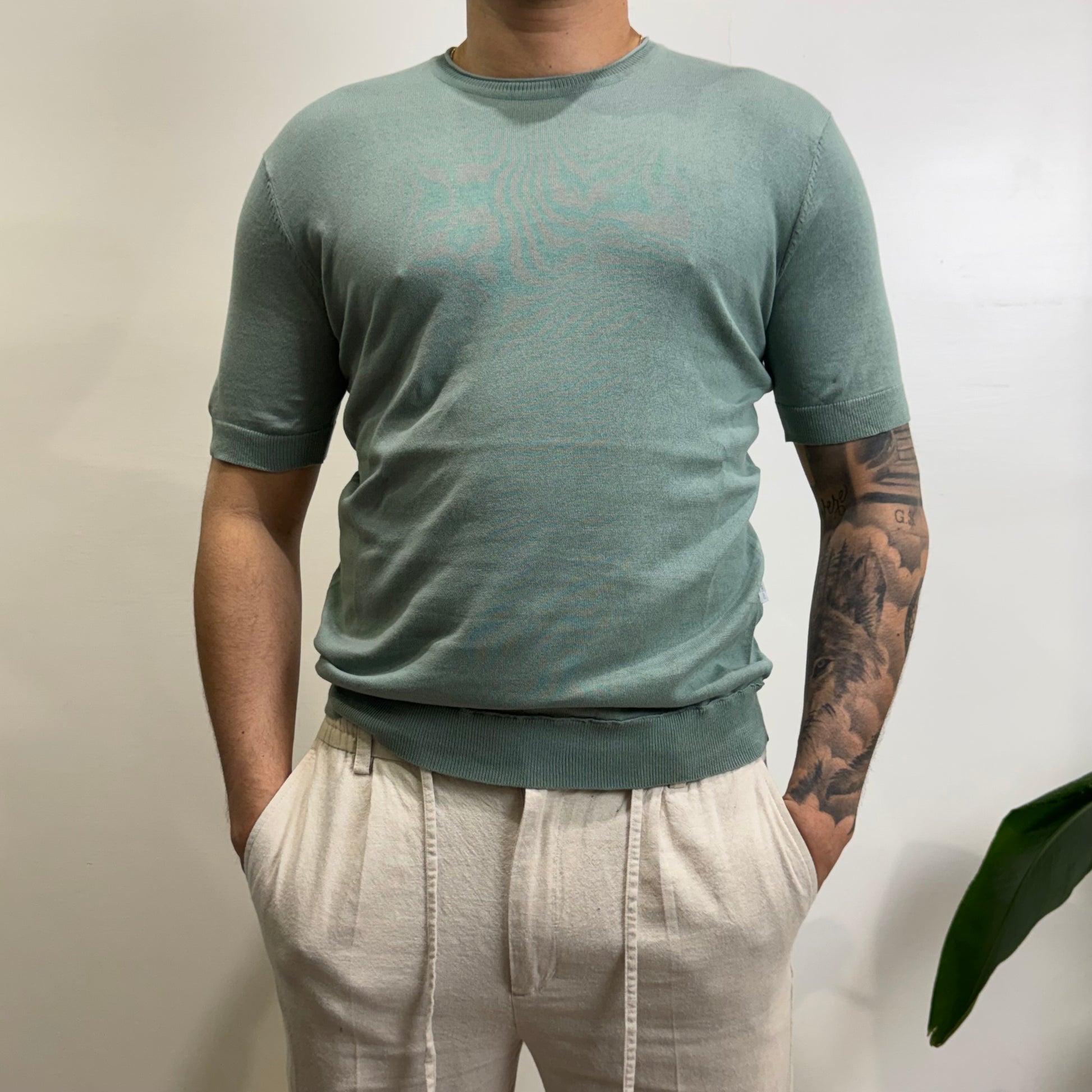 Maglia girocollo Hamaki-ho