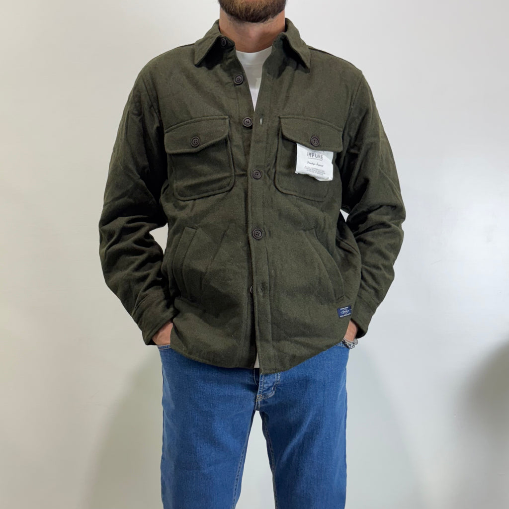 Overshirt trapuntata Impure