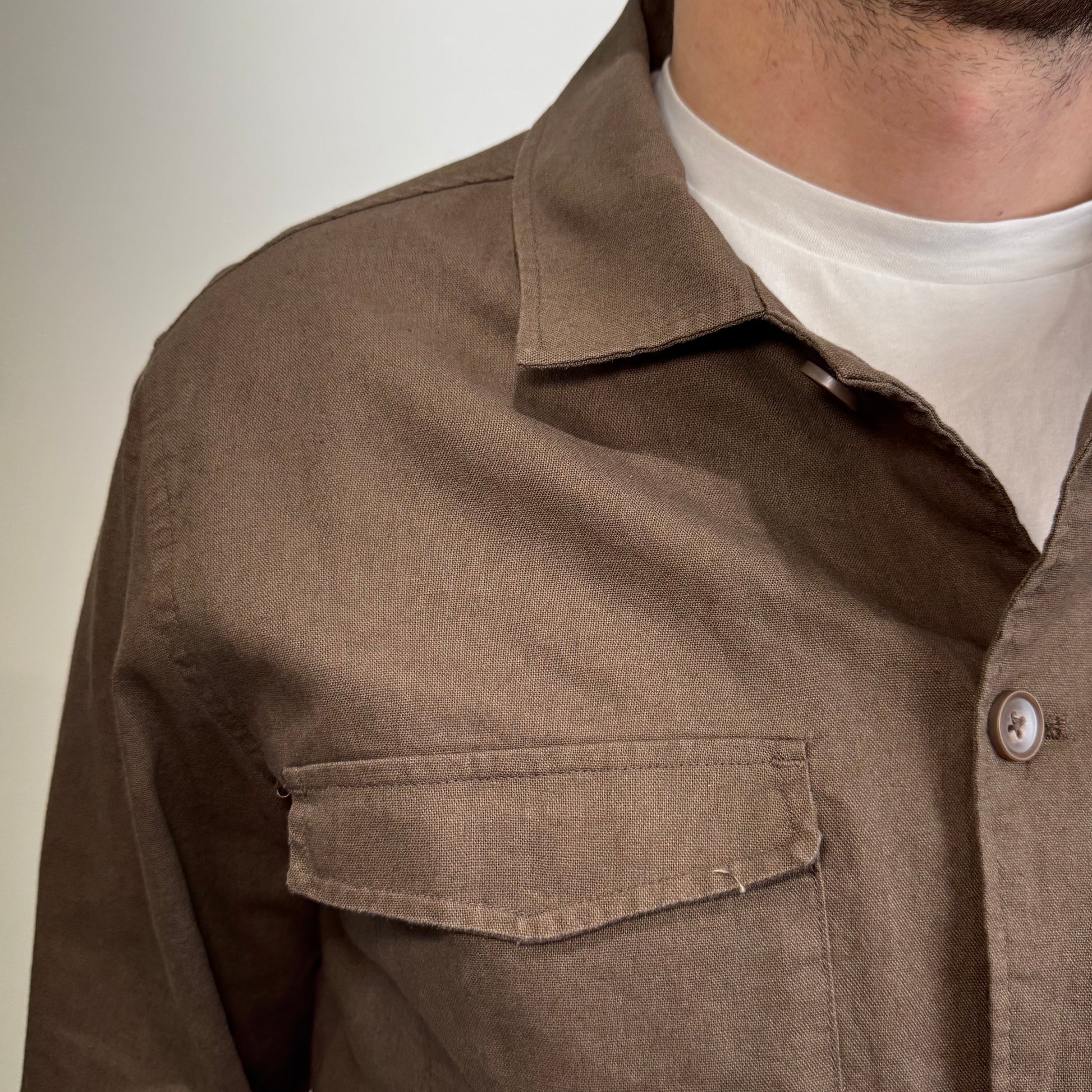 Overshirt Lino Hamaki-ho