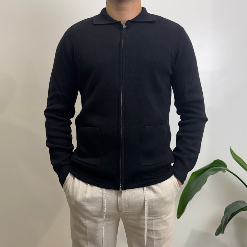 Cardigan zip Hamaki-ho