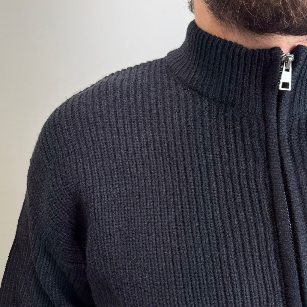 Cardigan zip hamaki-ho