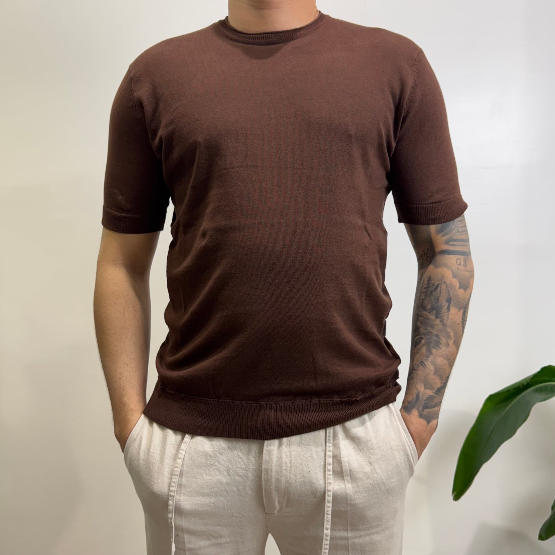 Maglia girocollo Hamaki-ho