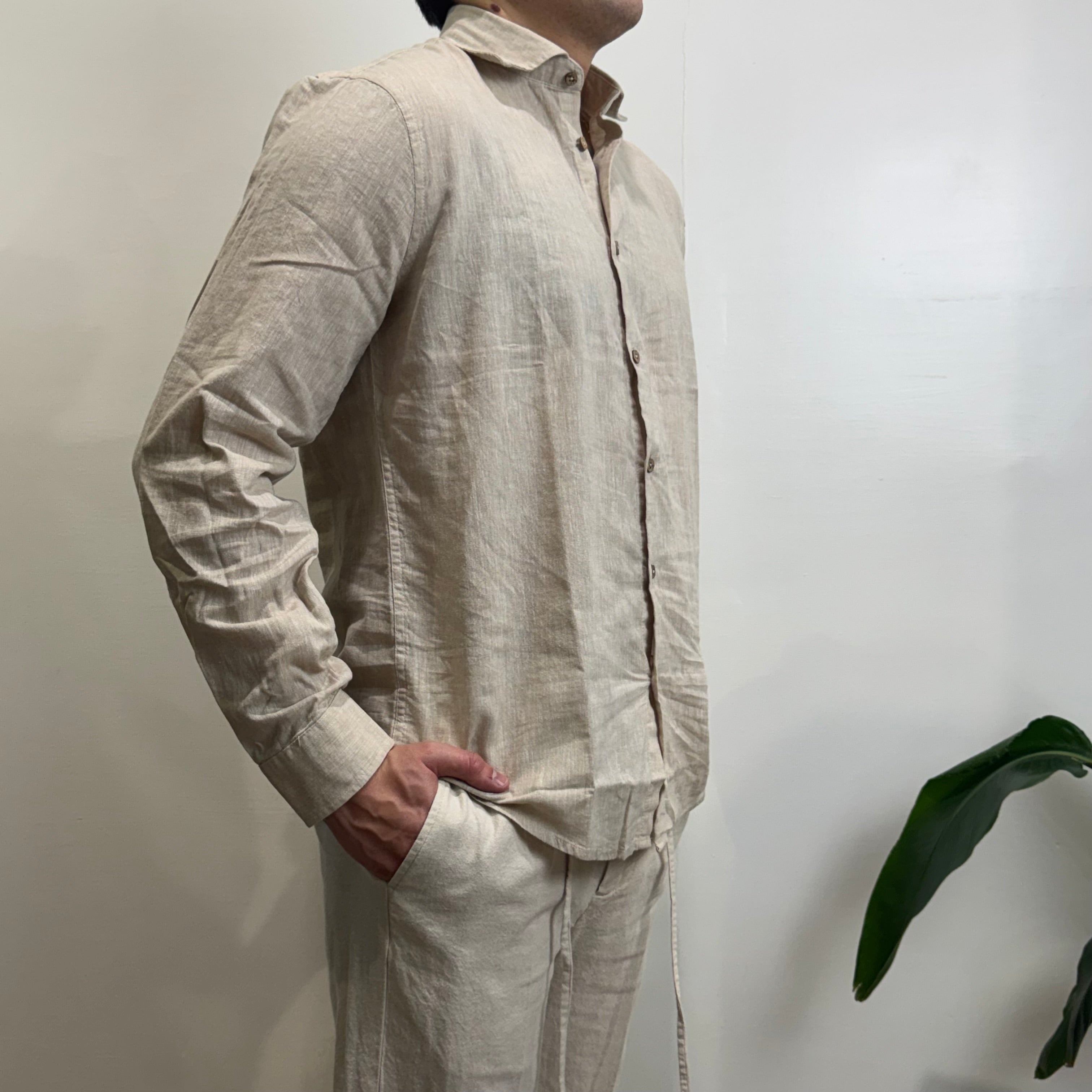 Camicia Lino Hamaki-ho