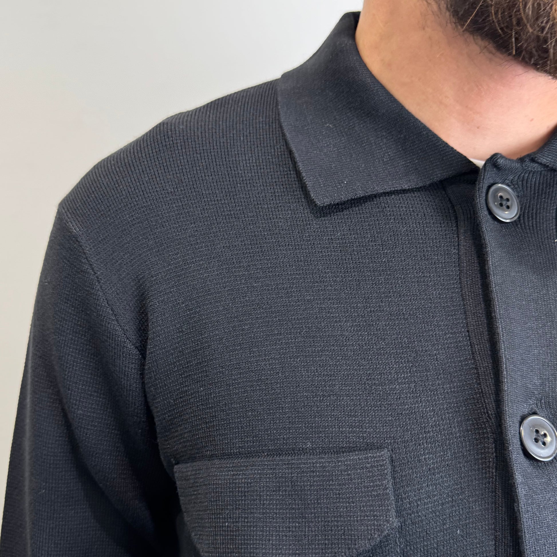 Cardigan bottoni hamaki-ho