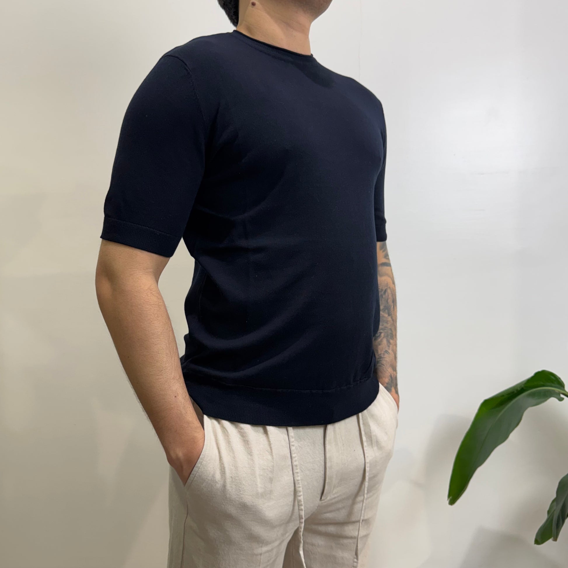 Maglia girocollo Hamaki-ho