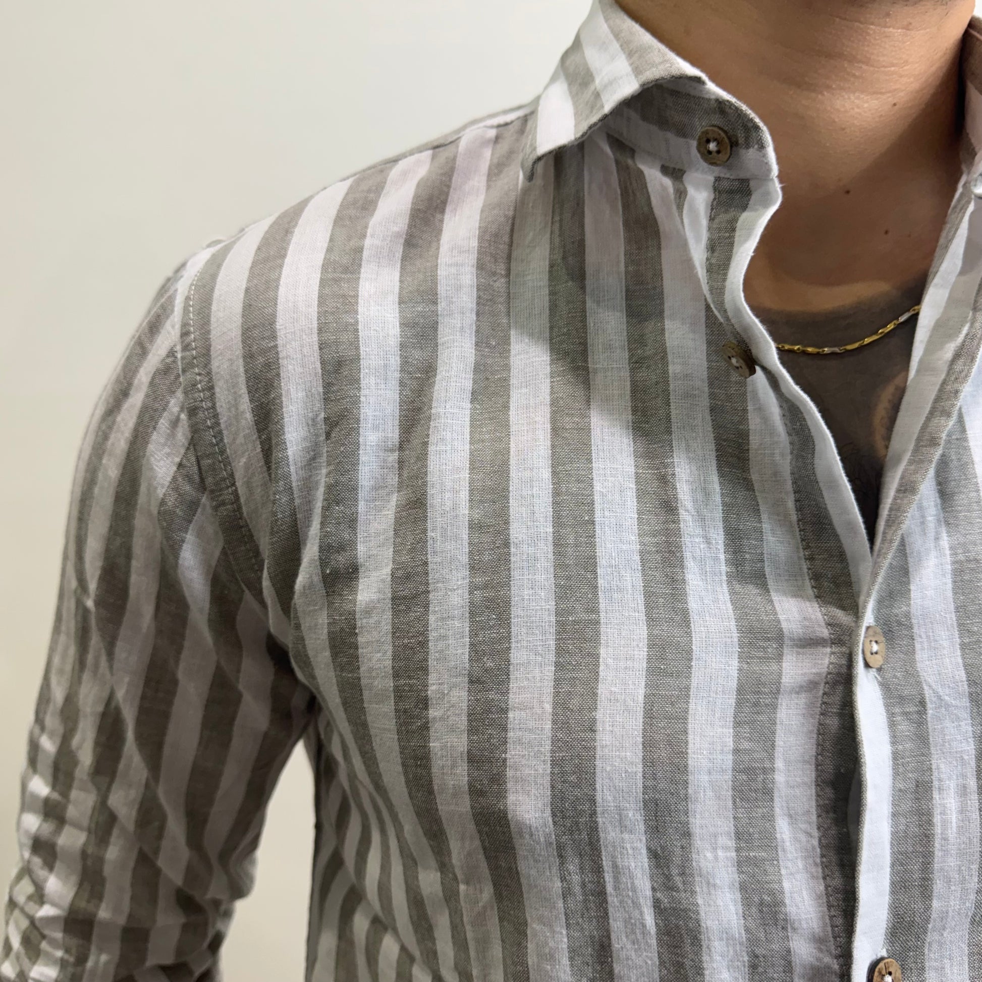 Camicia Lino Hamaki-ho