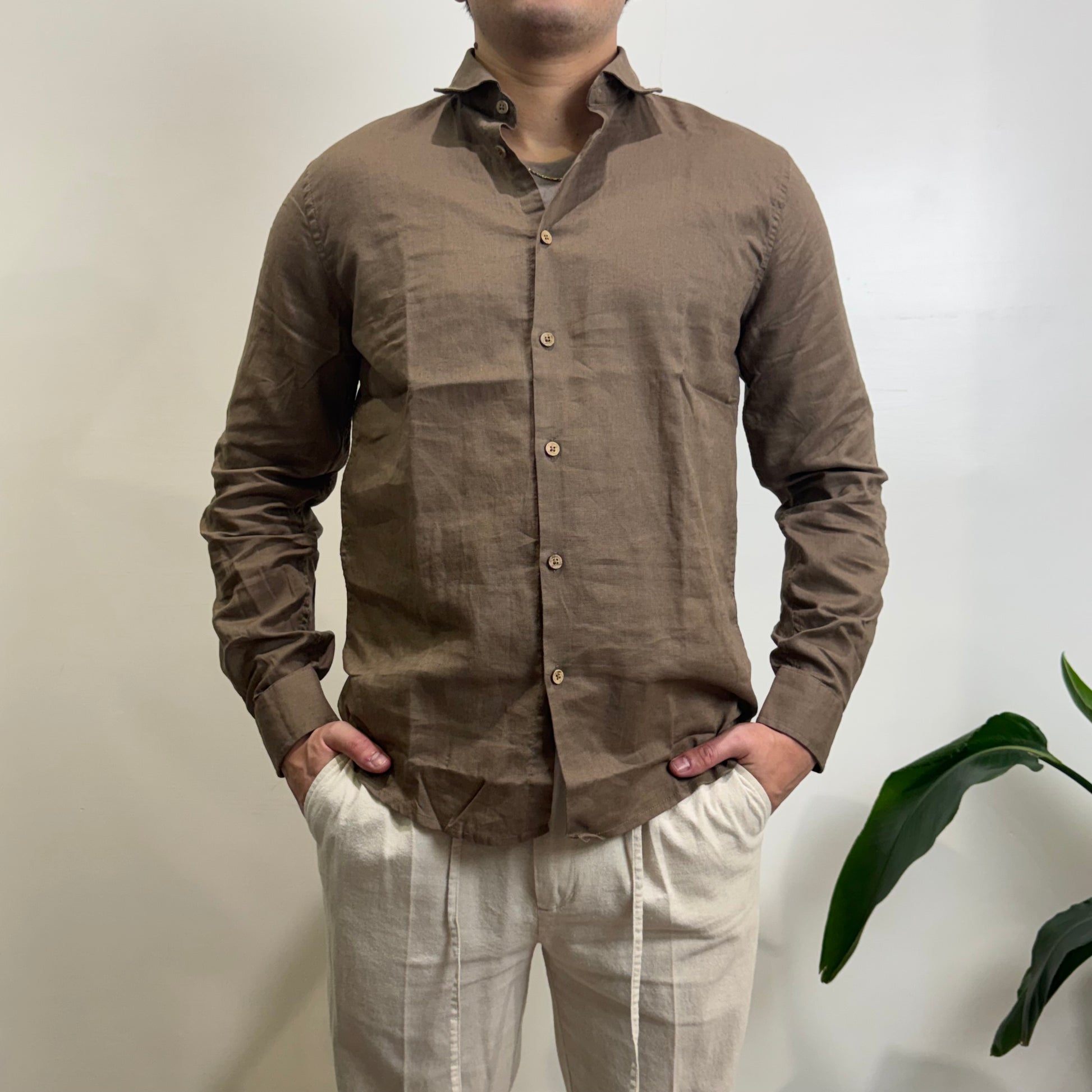 Camicia Lino Hamaki-ho