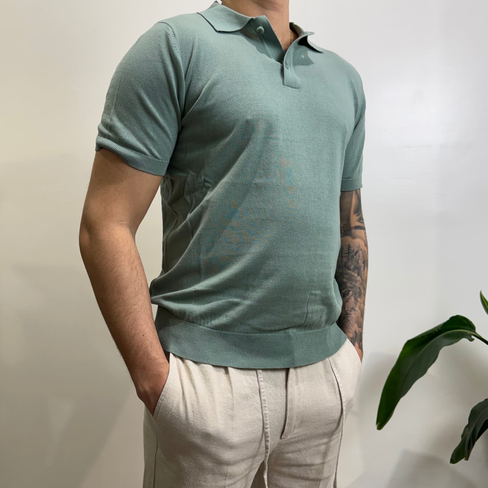 Polo bottoni Hamaki-ho