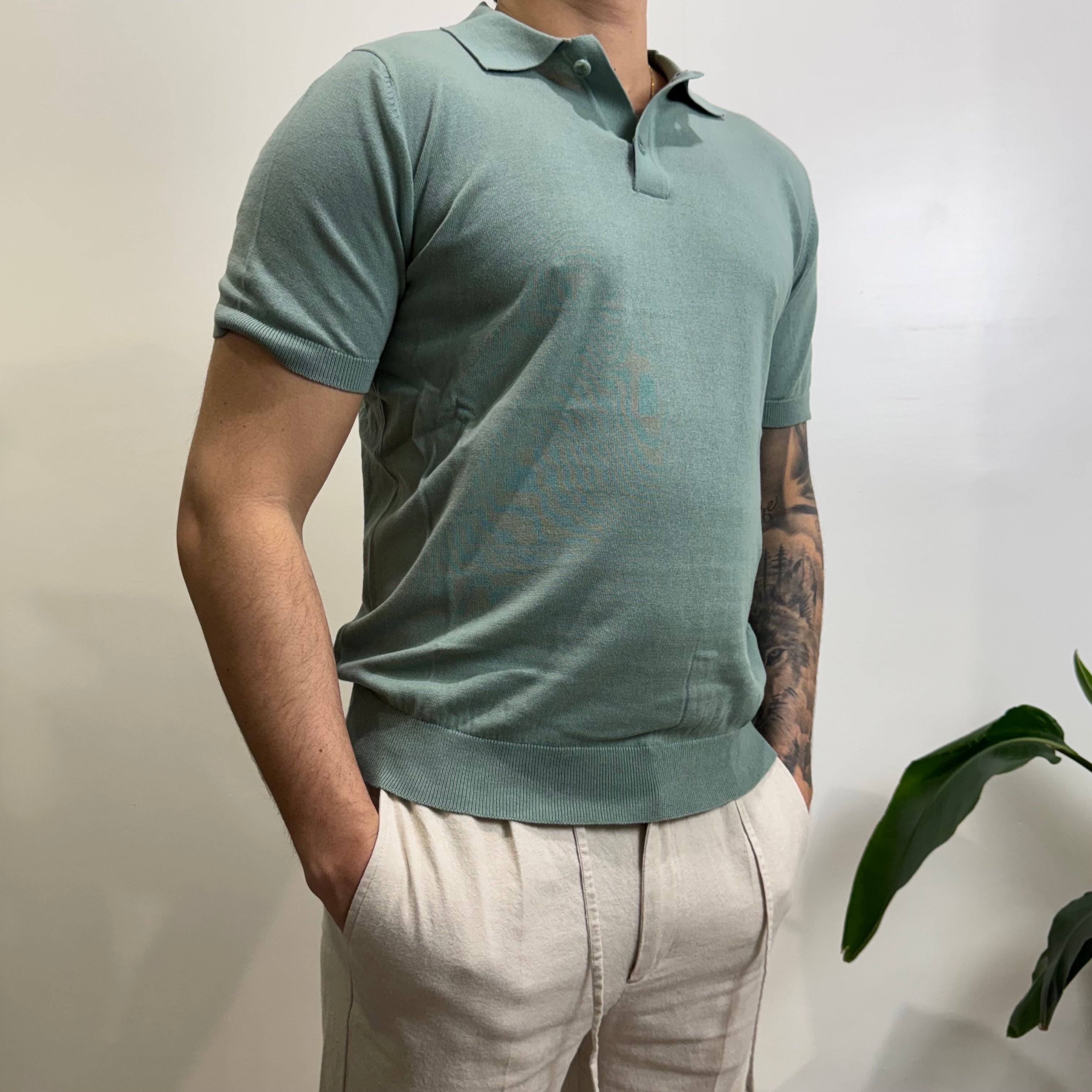 Polo bottoni Hamaki-ho