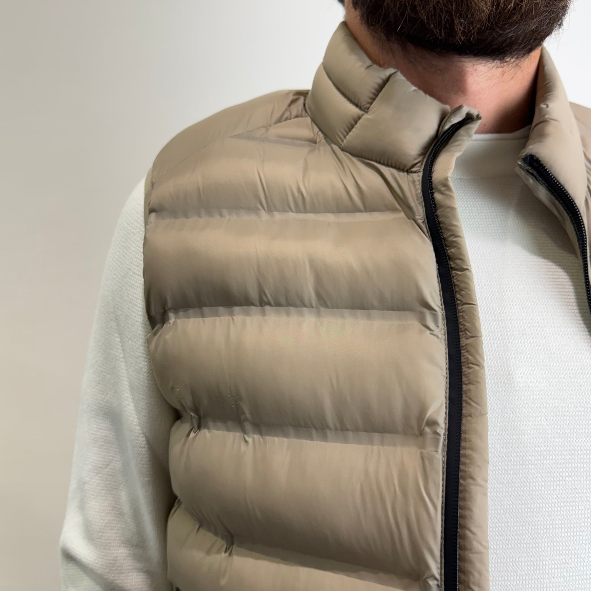 Piumino smanicato hamaki-ho