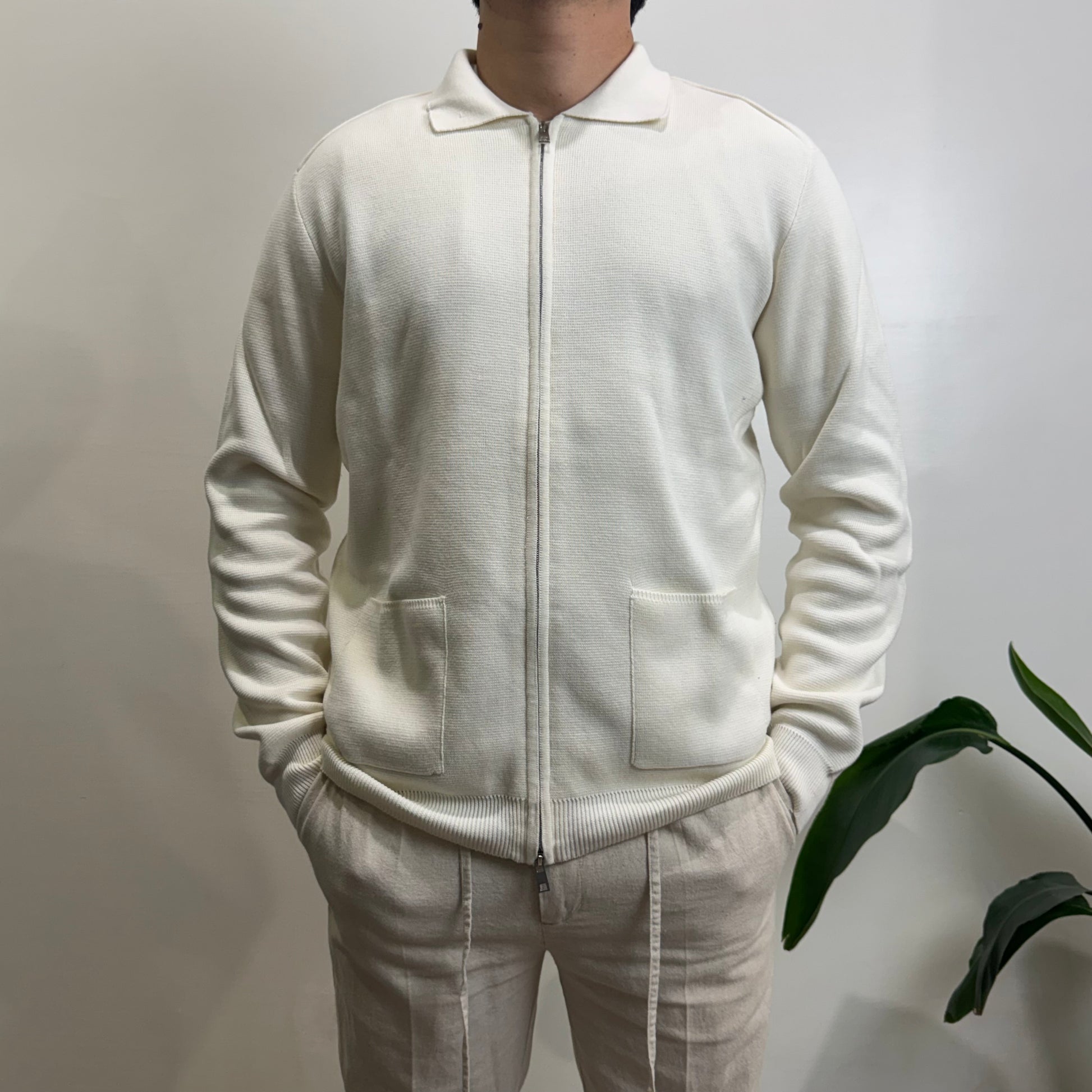 Cardigan zip Hamaki-ho