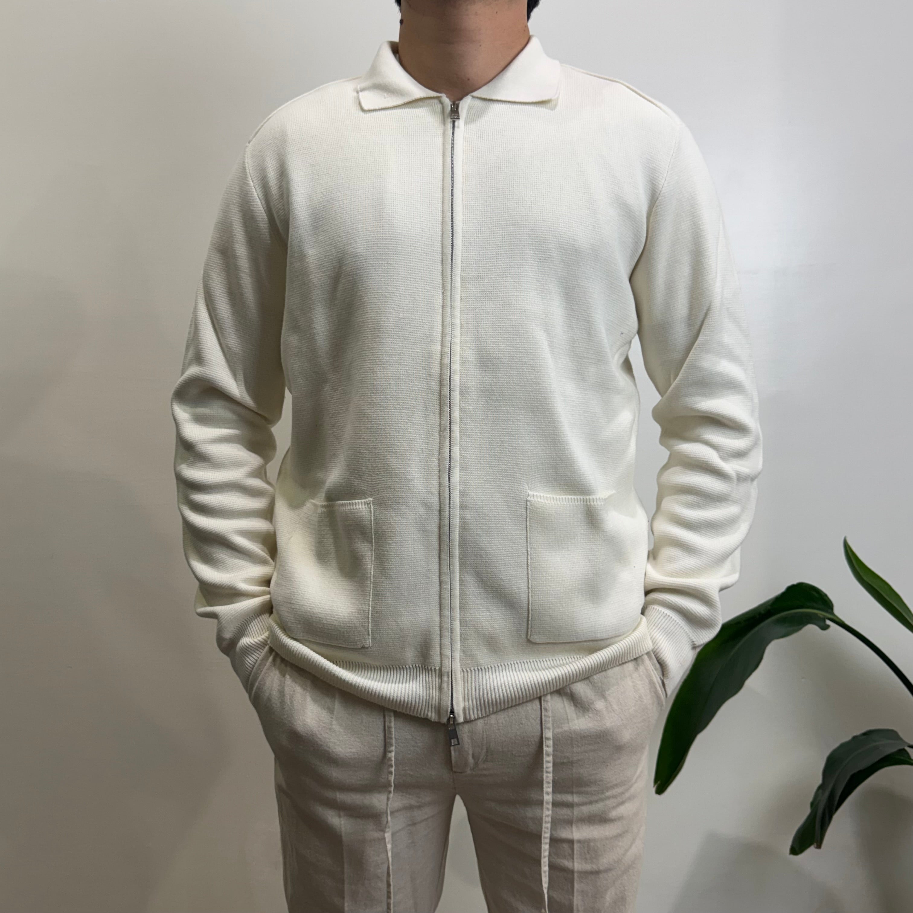 Cardigan zip Hamaki-ho