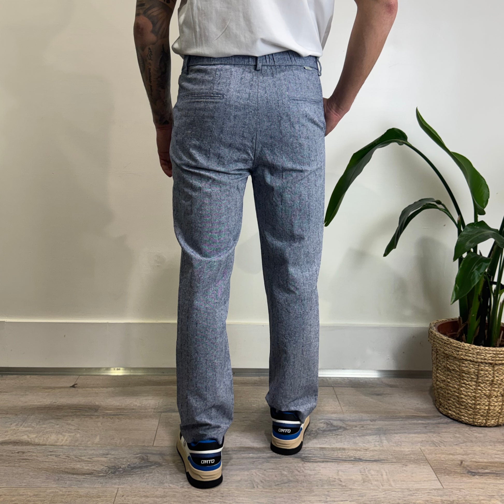 Pantalaccio righe Hamaki-ho