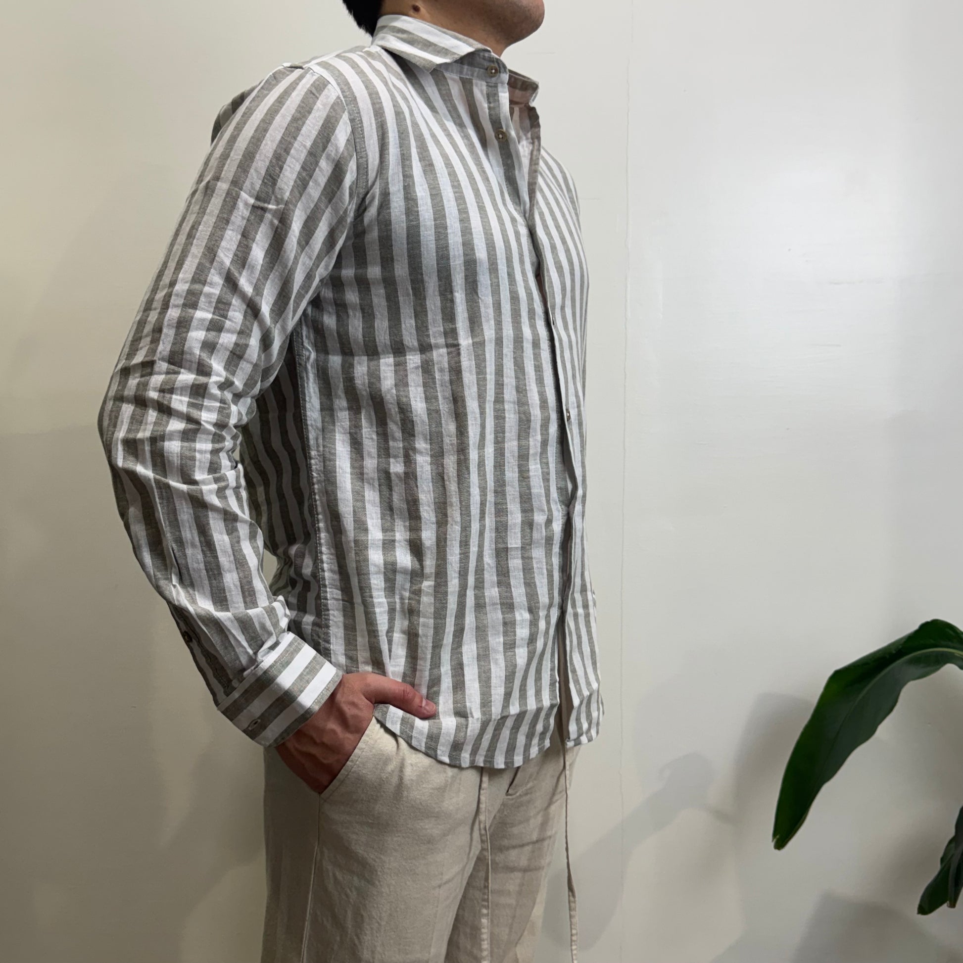 Camicia Lino Hamaki-ho