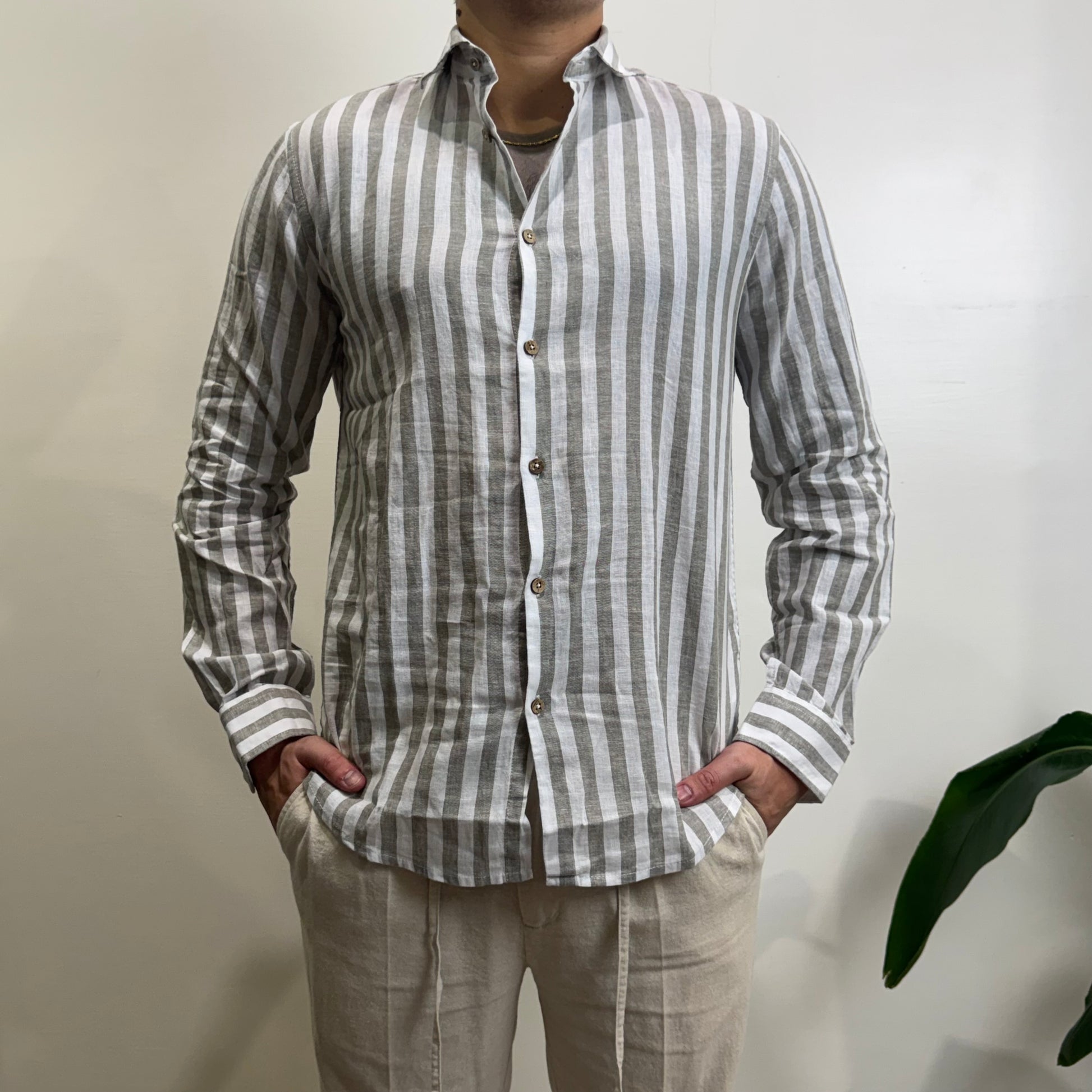 Camicia Lino Hamaki-ho