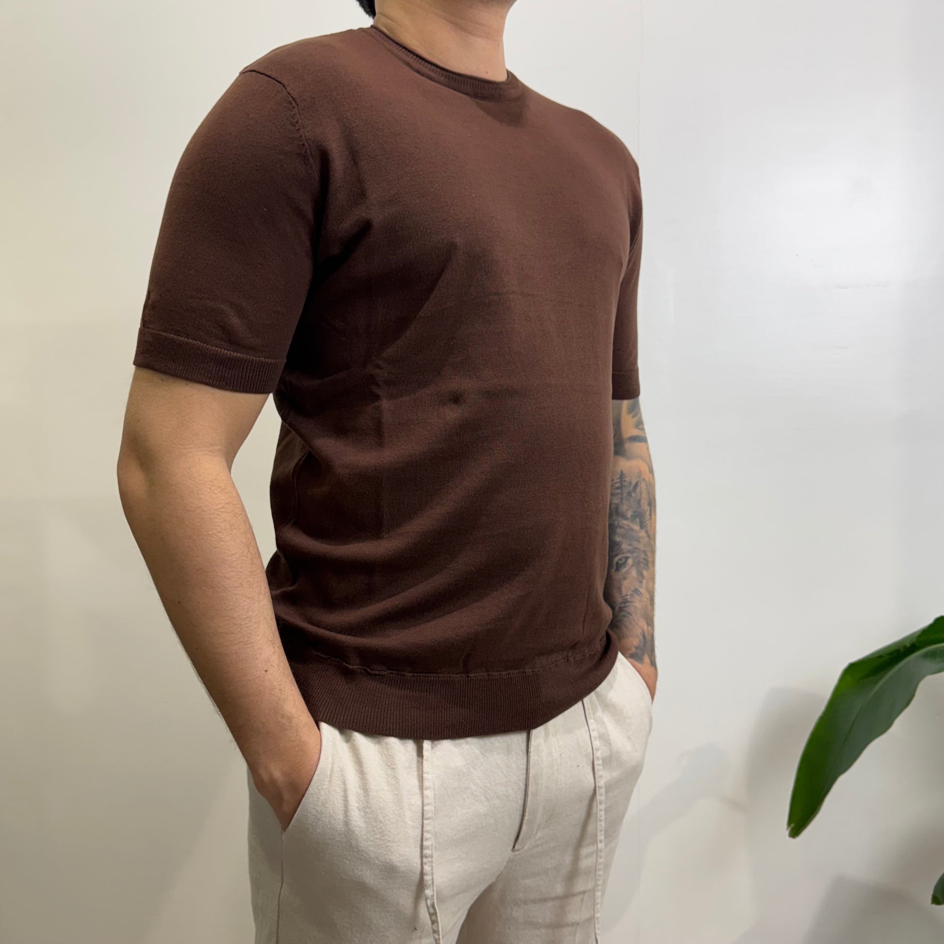 Maglia girocollo Hamaki-ho