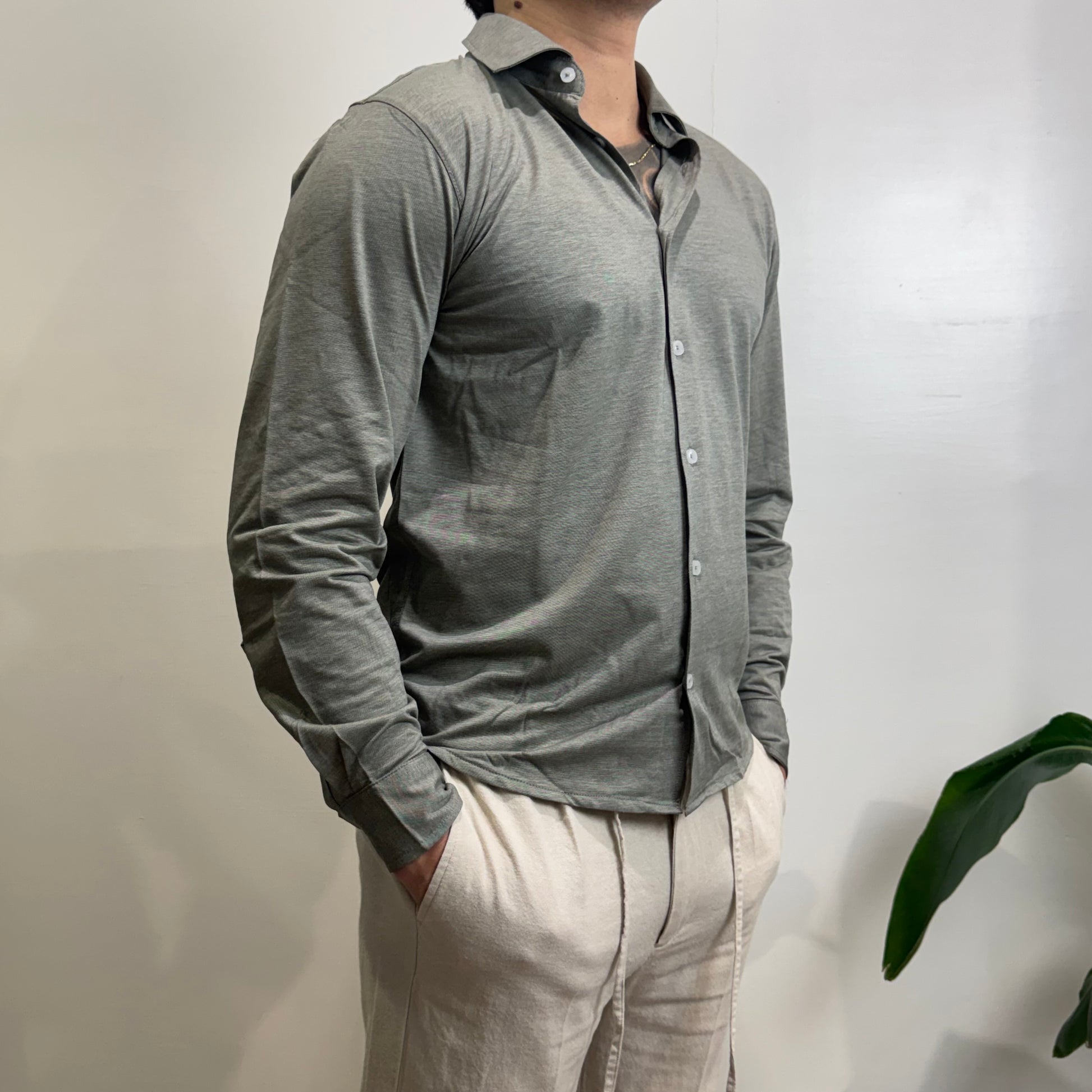 Camicia soft cotton Hamaki-ho