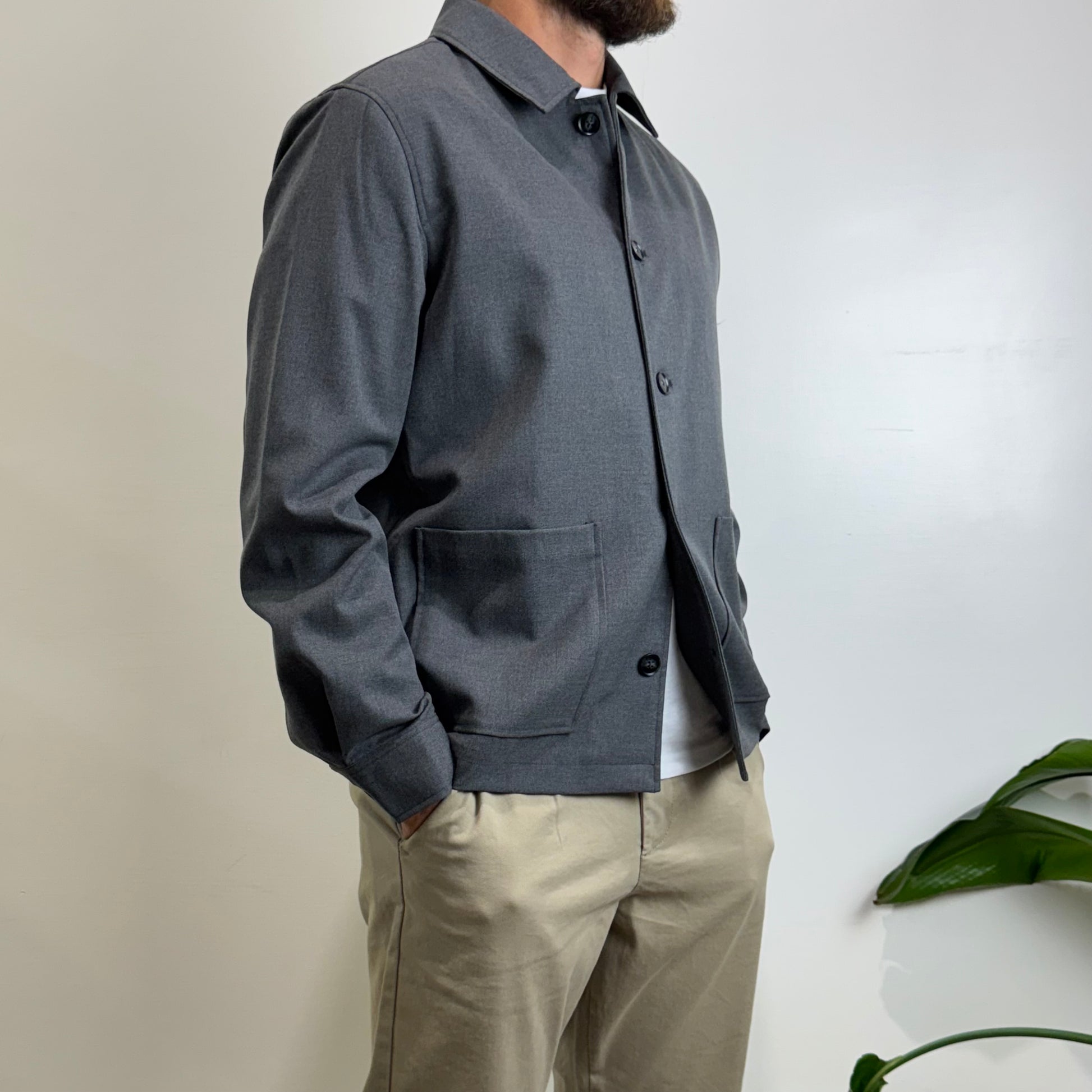Overshirt tech hamaki-ho