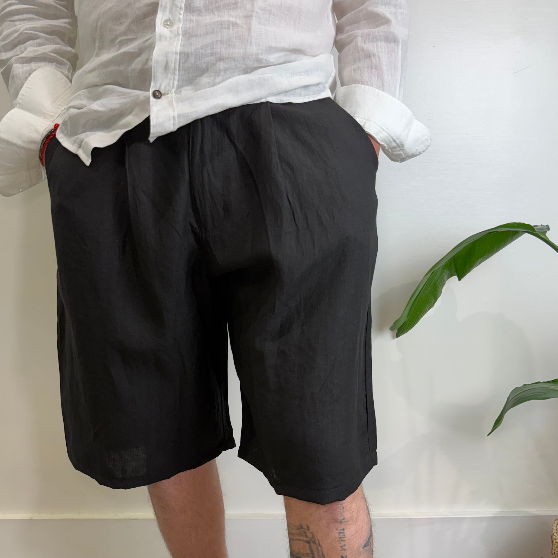 Shorts 3/4 Lino Posh