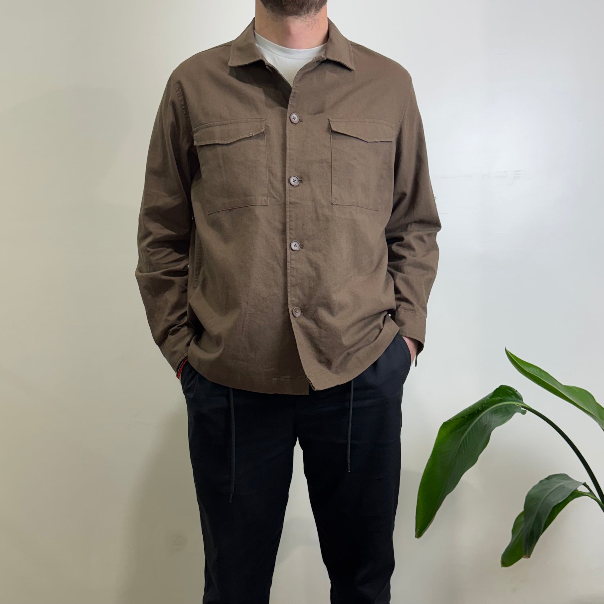 Overshirt Lino Hamaki-ho