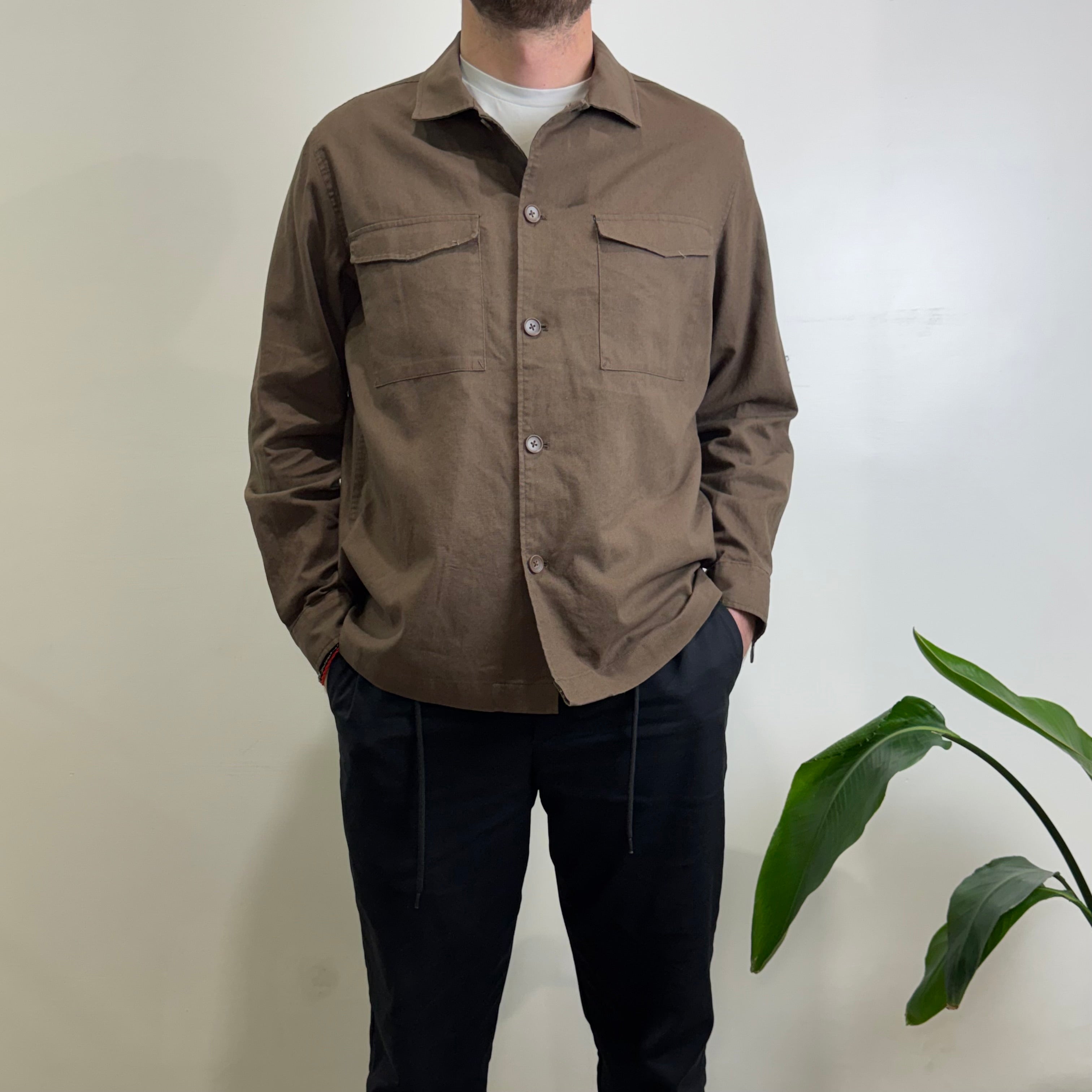 Overshirt Lino Hamaki-ho