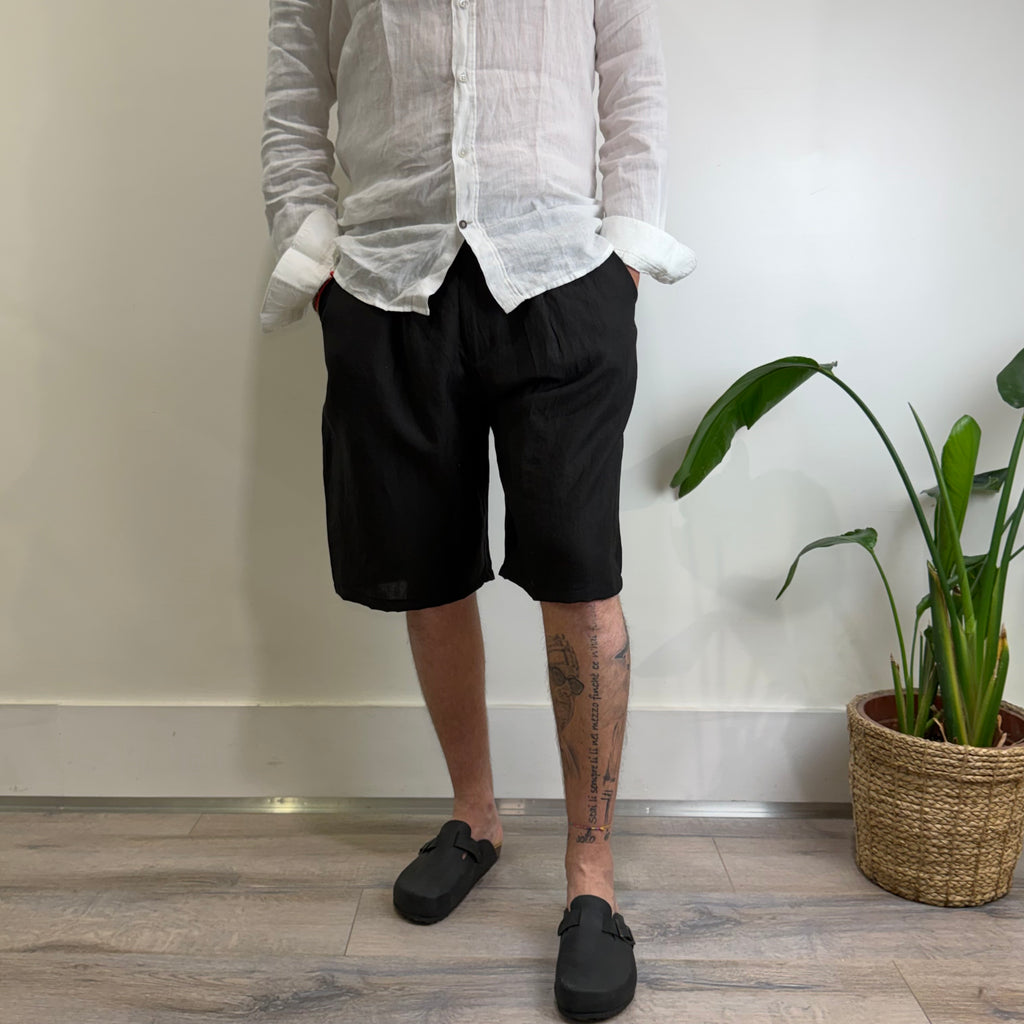 Shorts 3/4 Lino Posh