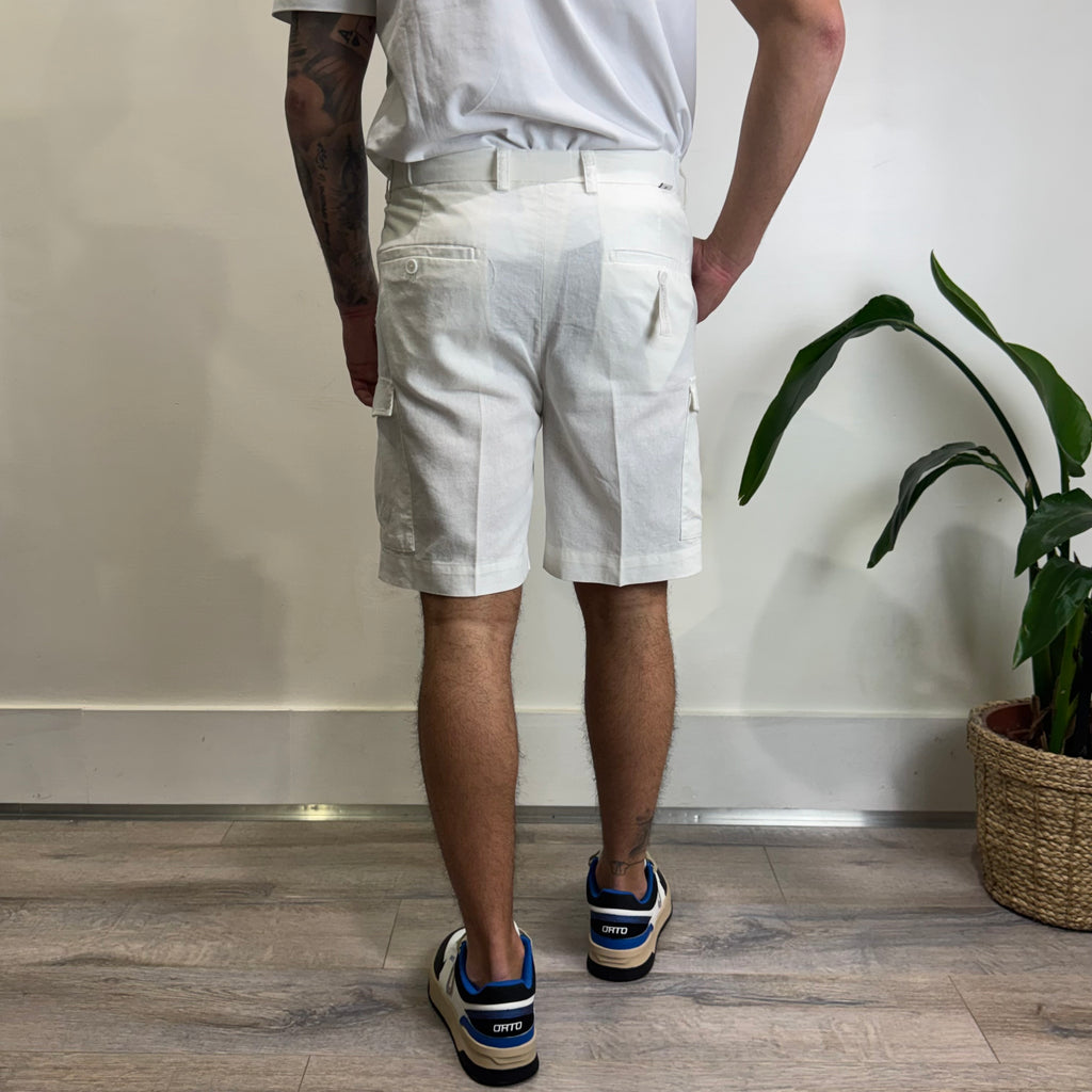 Shorts cargo lino Hamaki-ho