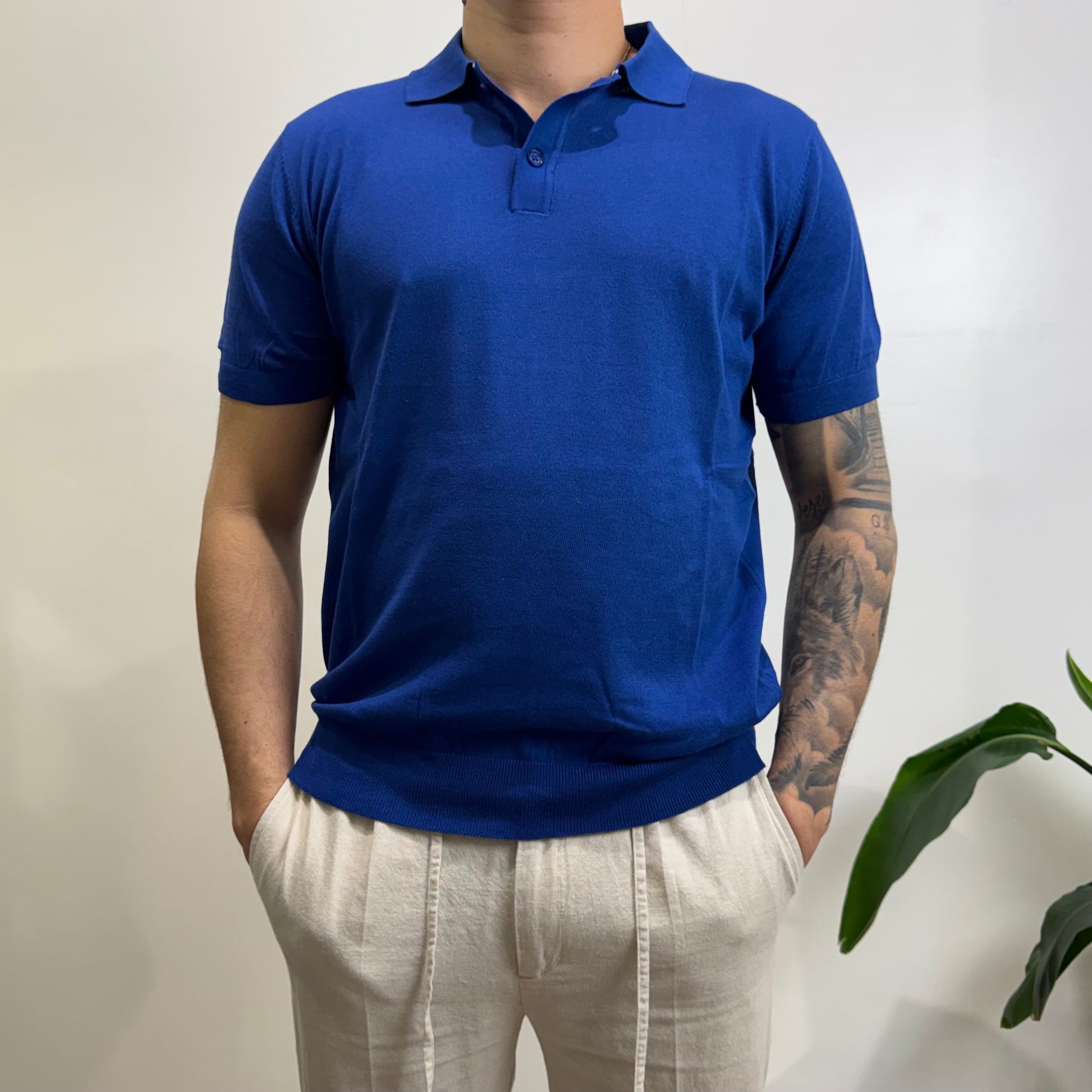 Polo bottoni Hamaki-ho