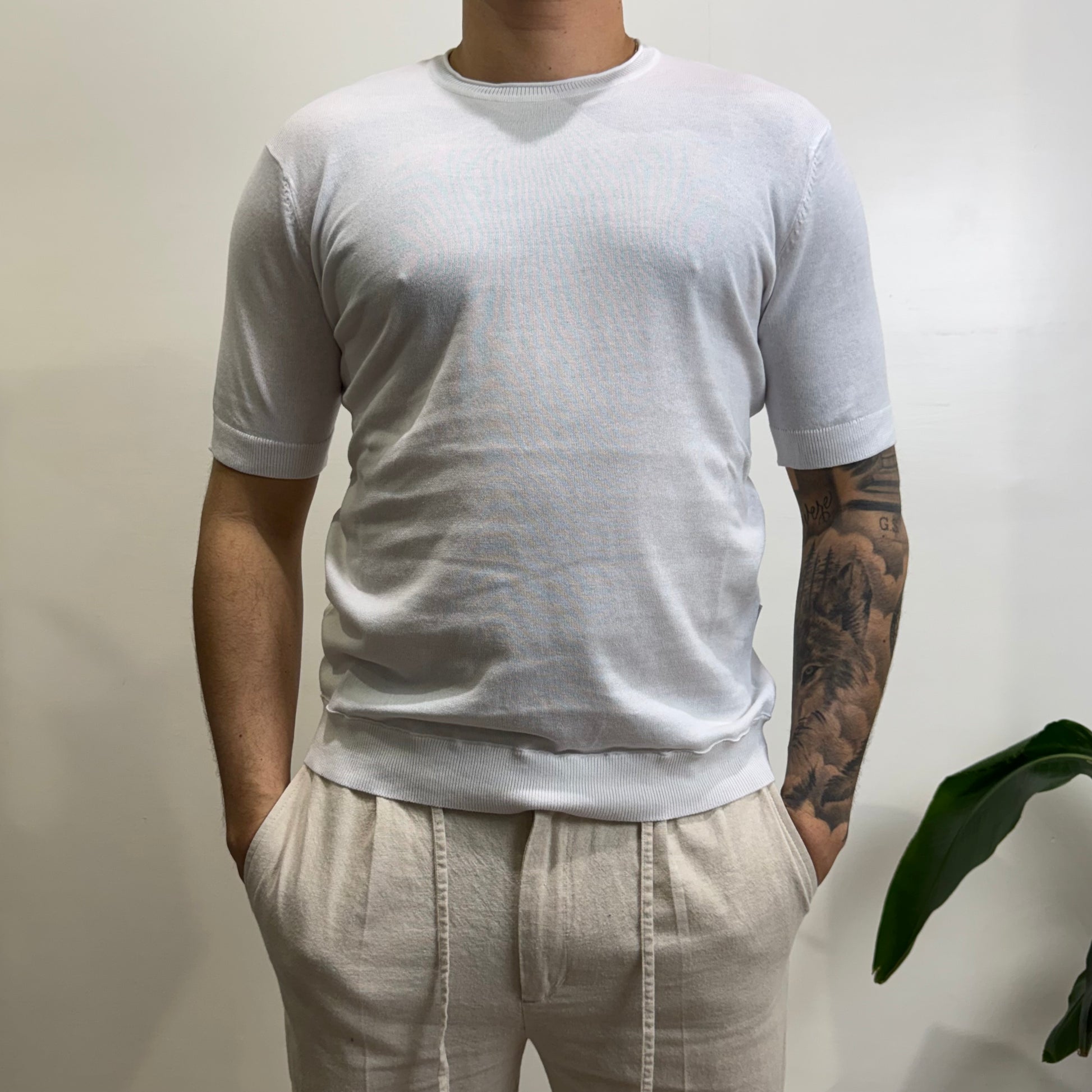 Maglia girocollo Hamaki-ho