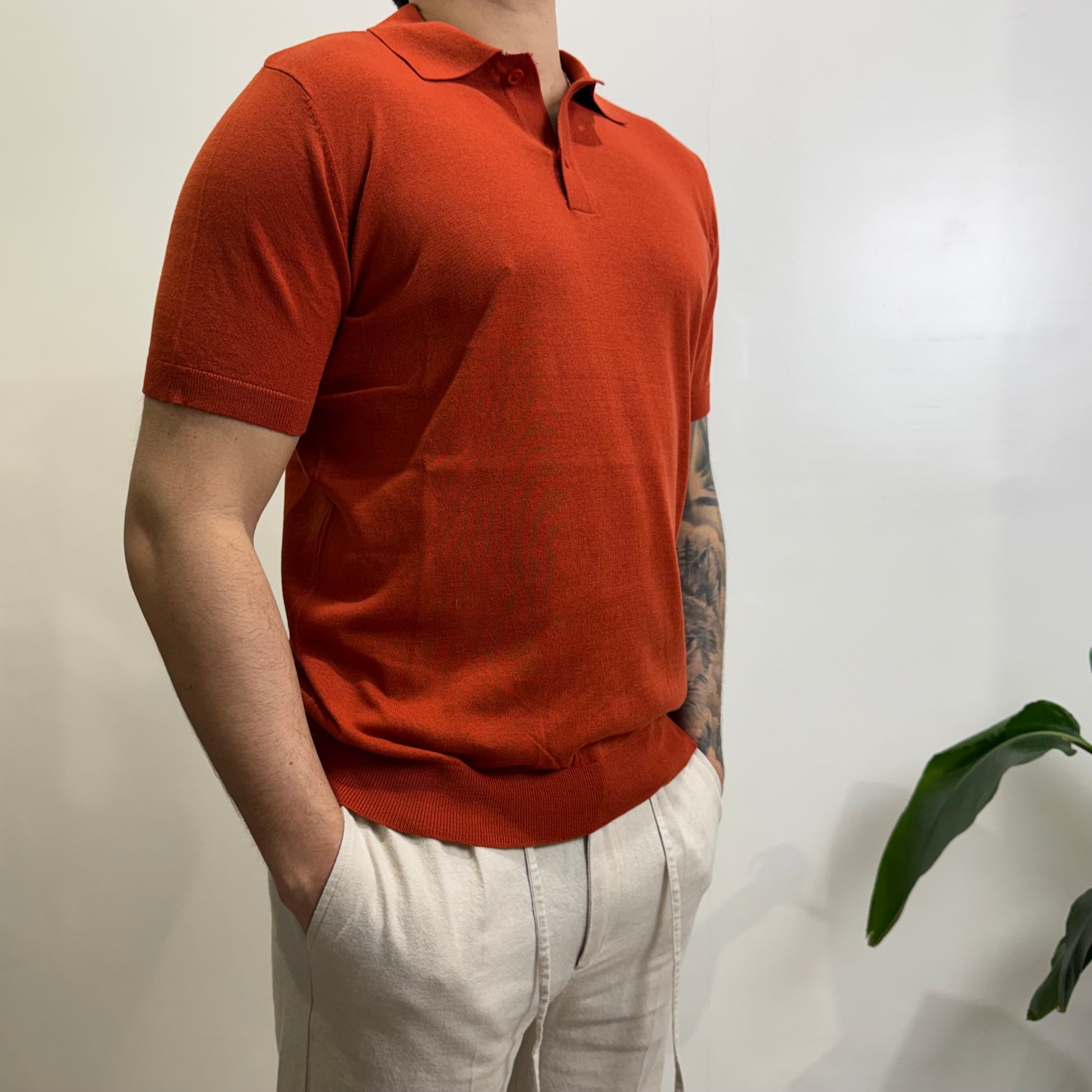 Polo bottoni Hamaki-ho